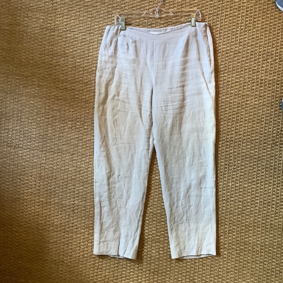 100% Linen pants.  Size 10.  Excellent condition. - Picture 1 of 5